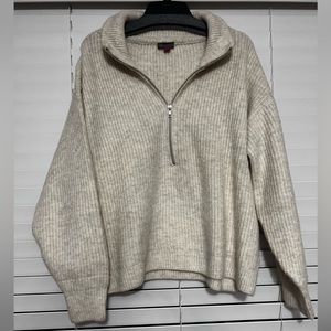 Vince Camuto Zip Sweater